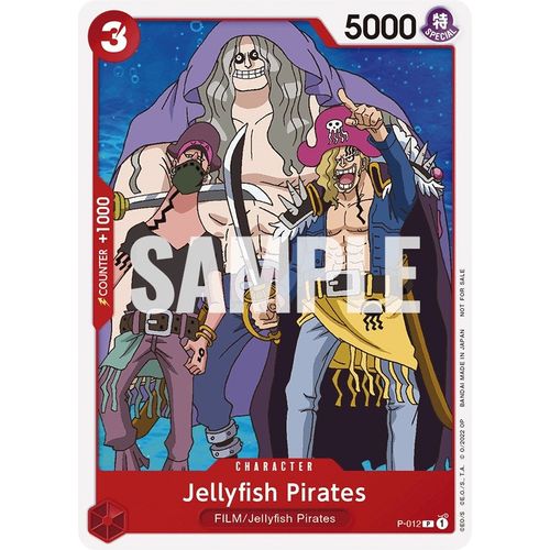 Jellyfish Pirates (One Piece Film Red) (P-012) [One Piece Promotion Cards]