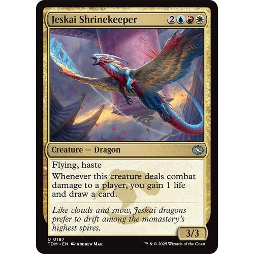 Jeskai Shrinekeeper (197) (Tarkir: Dragonstorm)