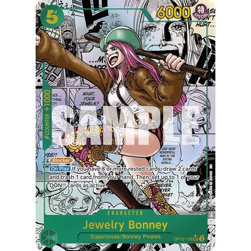 Jewelry Bonney (118) (Manga) (OP12-118) (Legacy of the Master)