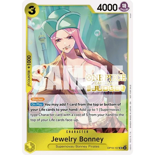 Jewelry Bonney (Judge Pack Vol. 7) (OP10-107) (One Piece Promotion Cards)