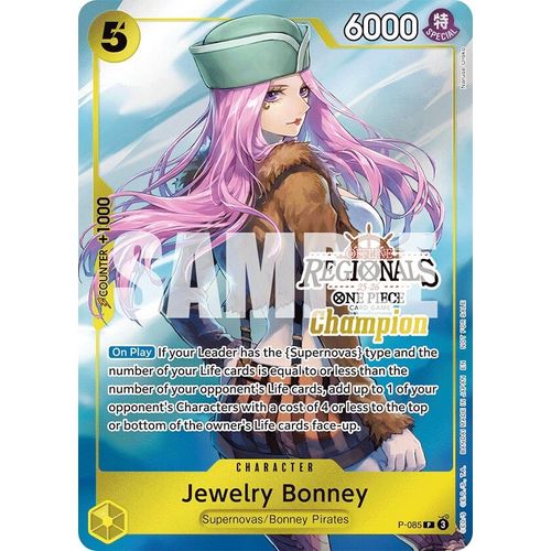 Jewelry Bonney (Offline Regional Champion Card Set 2025 Vol.2) (P-085) (One Piece Promotion Cards)