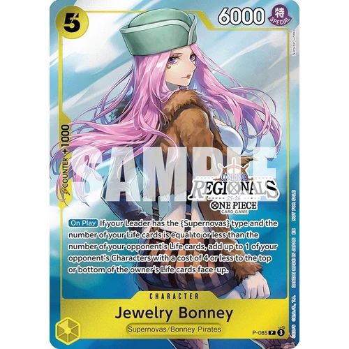 Jewelry Bonney (Online Regional Participation Pack 2025 Vol.2) (P-085) (One Piece Promotion Cards)
