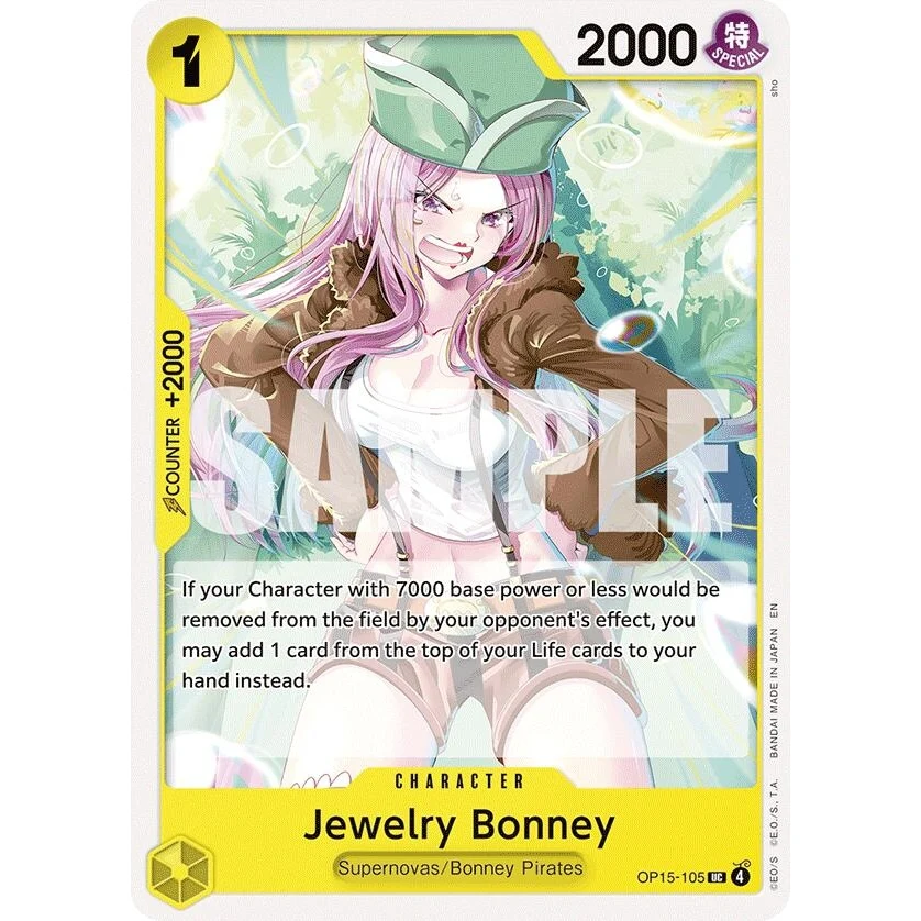Jewelry Bonney (OP15-105) (OP15-105) (Adventure on Kami's Island)