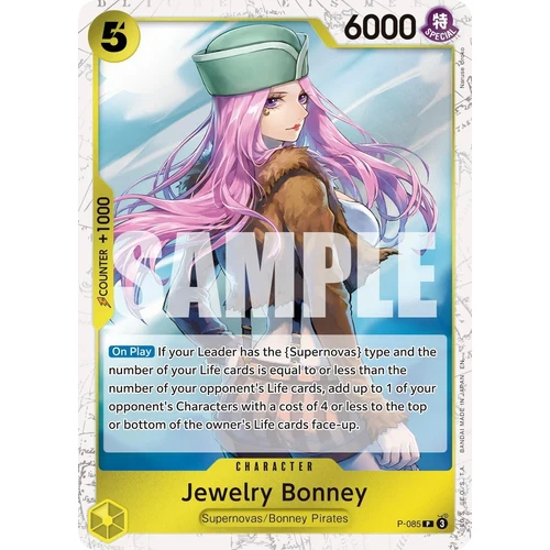 Jewelry Bonney - P-085 (Pirate Foil) (P-085) (Premium Booster -The Best- Vol. 2)