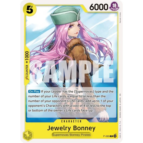 Jewelry Bonney - P-085 (Reprint) (P-085) (Premium Booster -The Best- Vol. 2)