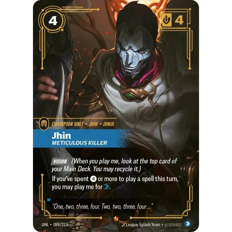 Jhin - Meticulous Killer (089/219) (Unleashed)