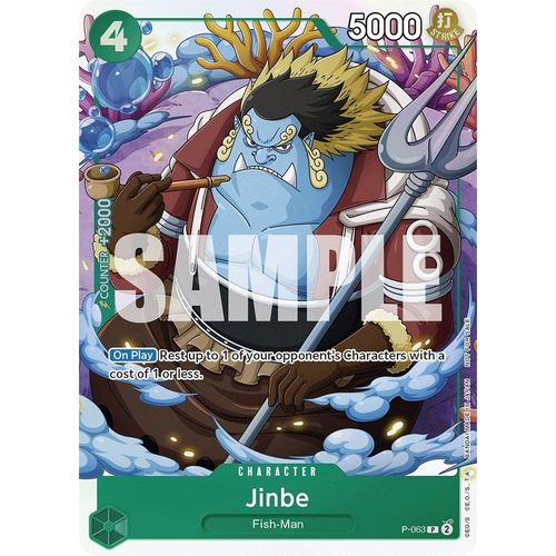 Jinbe (Event Pack Vol. 4) (P-063) [One Piece Promotion Cards]