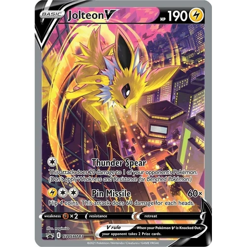 Jolteon V - SWSH183 (SWSH183) (SWSH: Sword & Shield Promo Cards)
