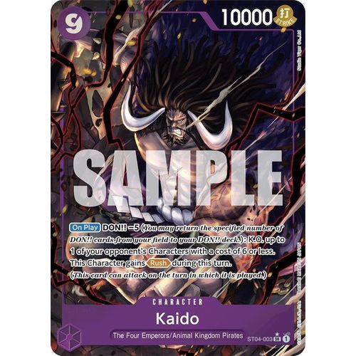 Kaido (ST04-003) (Alternate Art) (ST04-003) [Premium Booster -The Best-]