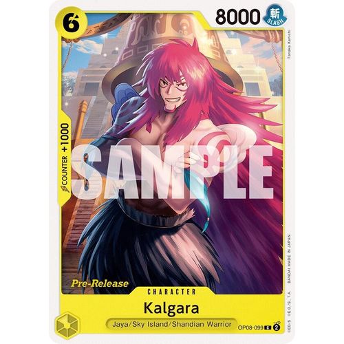 Kalgara (099) (OP08-099) [Two Legends Pre-Release Cards]