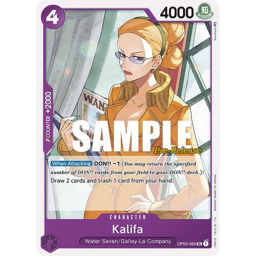 Kalifa (OP03-060) [Pillars of Strength Pre-Release Cards]