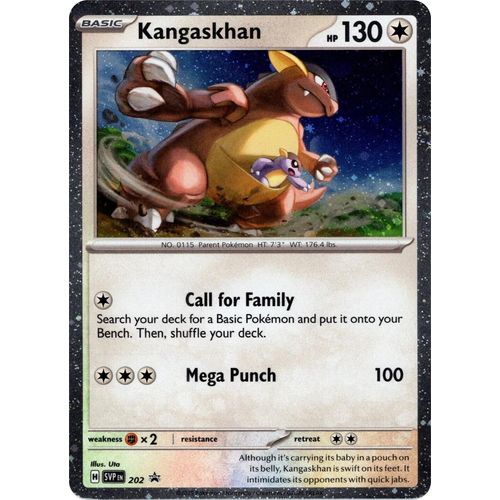 Kangaskhan - 202 (Cosmos Holo) (202) (SV: Scarlet & Violet Promo Cards)