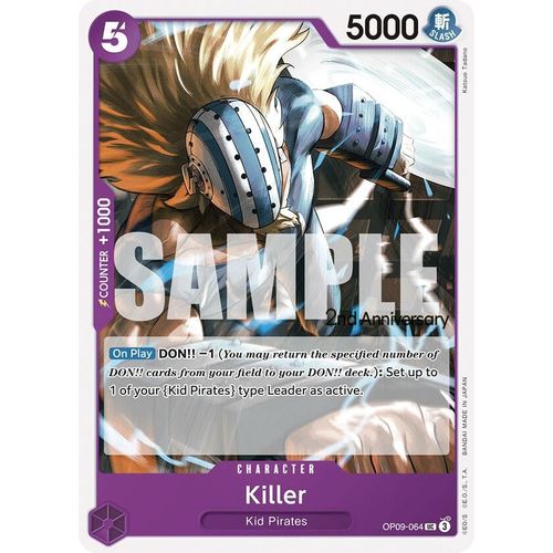 Killer (OP09-064) [Emperors in the New World: 2nd Anniversary Tournament Cards]
