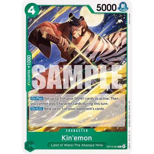 Kin'emon (OP14-024) (The Azure Sea's Seven)