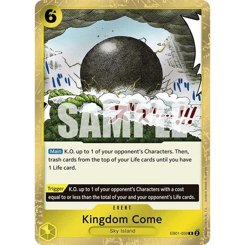 Kingdom Come (EB01-059) [Extra Booster: Memorial Collection]