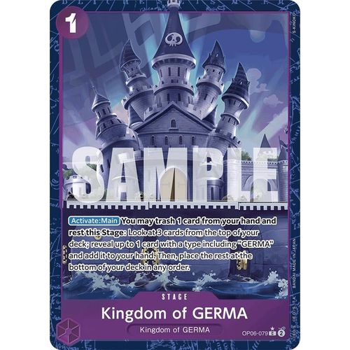 Kingdom of GERMA (Alternate Art) (OP06-079) [Premium Booster -The Best-]