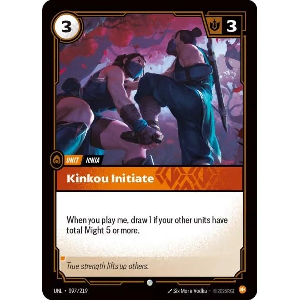 Kinkou Initiate (097/219) (Unleashed)