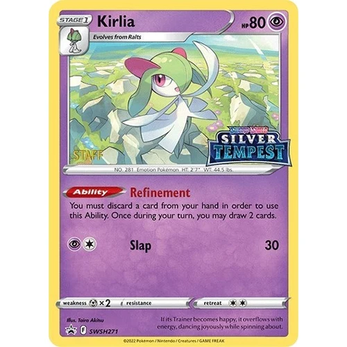 Kirlia - SWSH271 (Prerelease) [STAFF] (SWSH271) (SWSH: Sword & Shield Promo Cards)