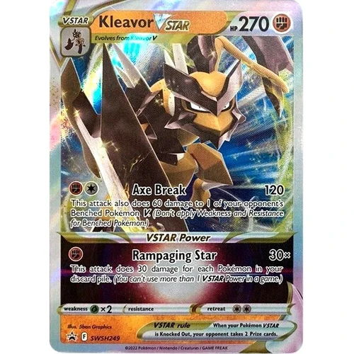 Kleavor VSTAR - SWSH249 (SWSH249) (SWSH: Sword & Shield Promo Cards)
