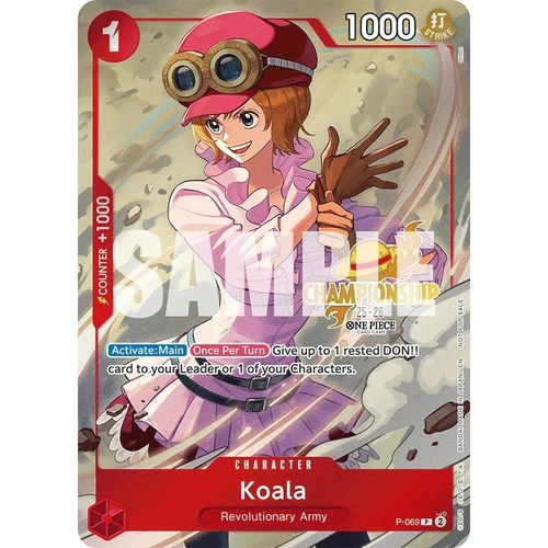 Koala (CS 25-26 Event Pack) (P-069) (One Piece Promotion Cards)