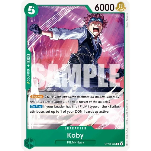 Koby (OP13-025) (Carrying On His Will)
