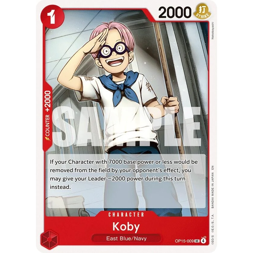 Koby (OP15-009) (OP15-009) (Adventure on Kami's Island)
