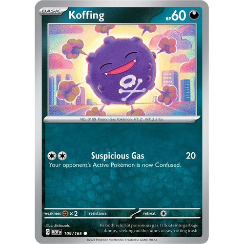 Koffing (109/165) [SV: Scarlet & Violet 151]