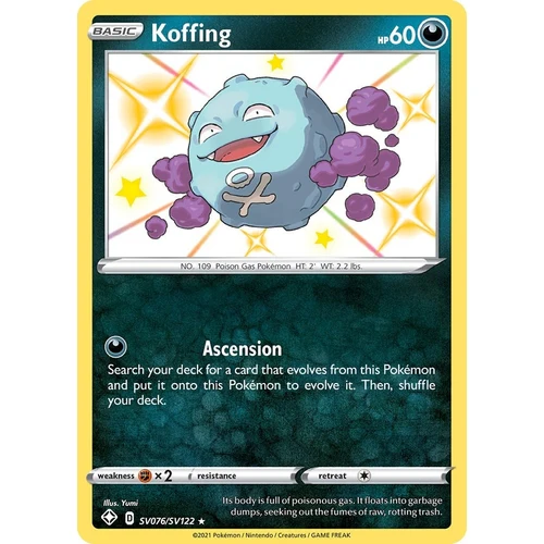 Koffing (SV076/SV122) (Shining Fates: Shiny Vault)