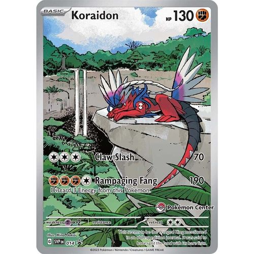 Koraidon - 014 (Pokemon Center Exclusive) (014) (SV: Scarlet & Violet Promo Cards)