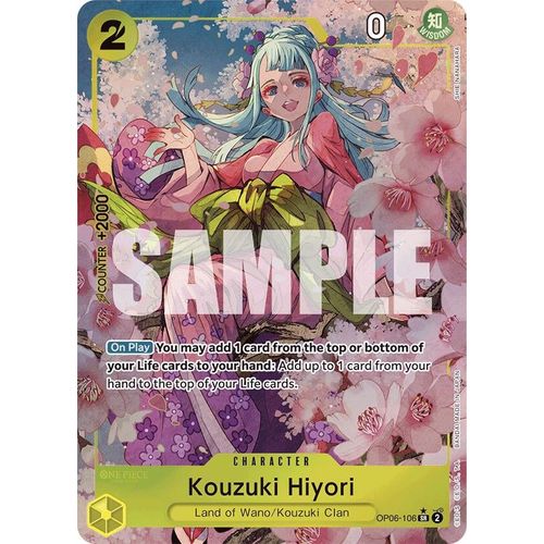 Kouzuki Hiyori (Alternate Art) (OP06-106) [Premium Booster -The Best-]