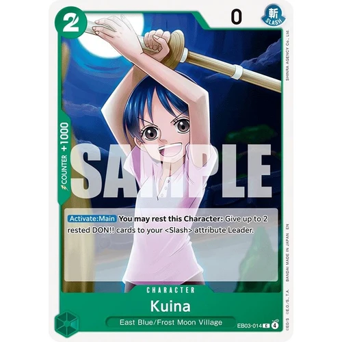 Kuina (EB03-014) (Extra Booster: One Piece Heroines Edition)