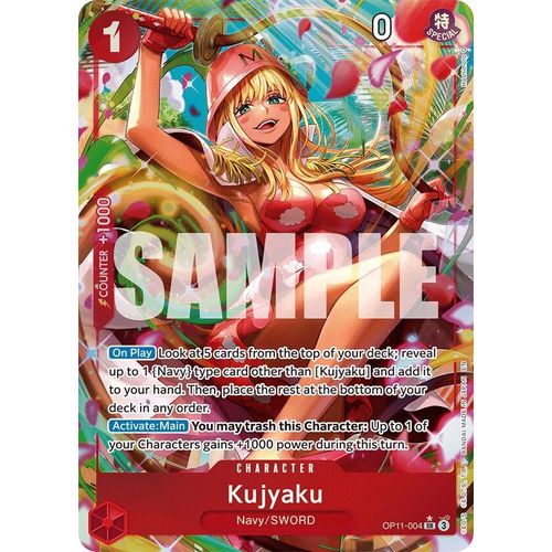 Kujyaku (Alternate Art) (OP11-004) [A Fist of Divine Speed]