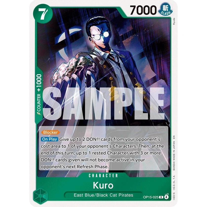 Kuro (OP15-025) (Adventure on Kami's Island)