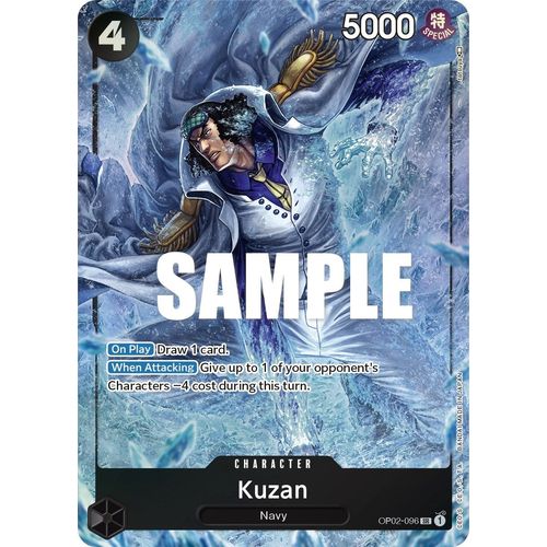 Kuzan (096) (Alternate Art) (OP02-096) [Paramount War]