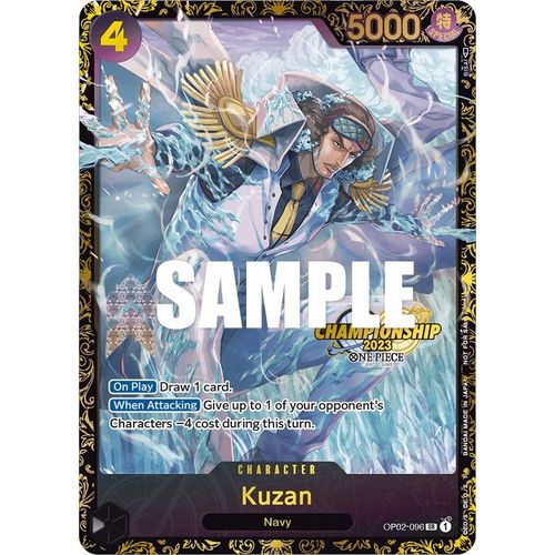 Kuzan (Championship 2023) (OP02-096) [One Piece Promotion Cards]