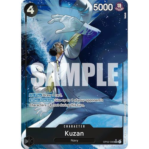 Kuzan (OP02-096) (Alternate Art) (OP02-096) [Premium Booster -The Best-]