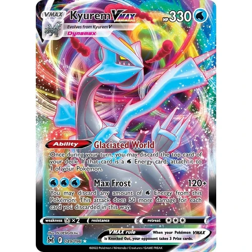 Kyurem VMAX (049/196) (SWSH11: Lost Origin)
