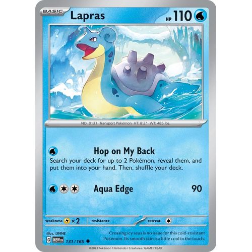Lapras (131/165) [SV: Scarlet & Violet 151]