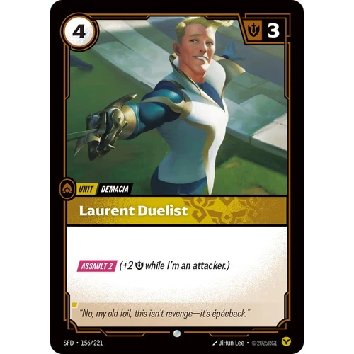 Laurent Duelist (156/221) (Spiritforged)