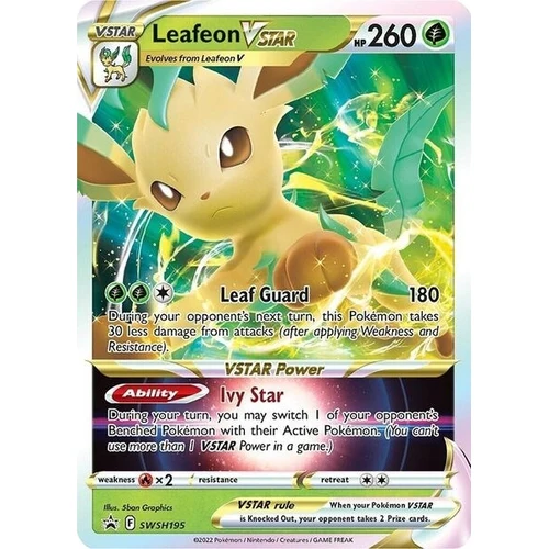 Leafeon VSTAR - SWSH195 (SWSH195) (SWSH: Sword & Shield Promo Cards)