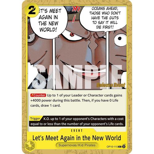 Let's Meet Again in the New World (OP10-115) [Royal Blood Release Event Cards]