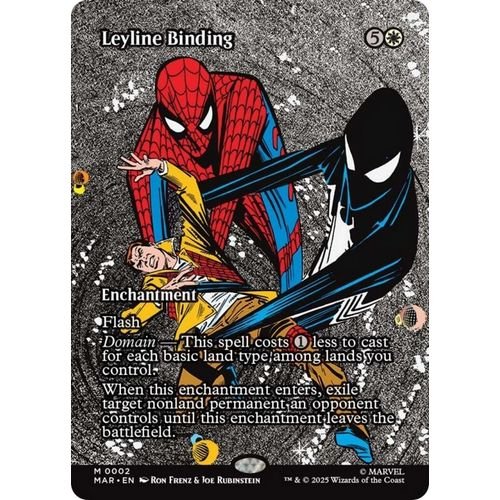 Leyline Binding (Borderless) (2) (Marvel Eternal-Legal)