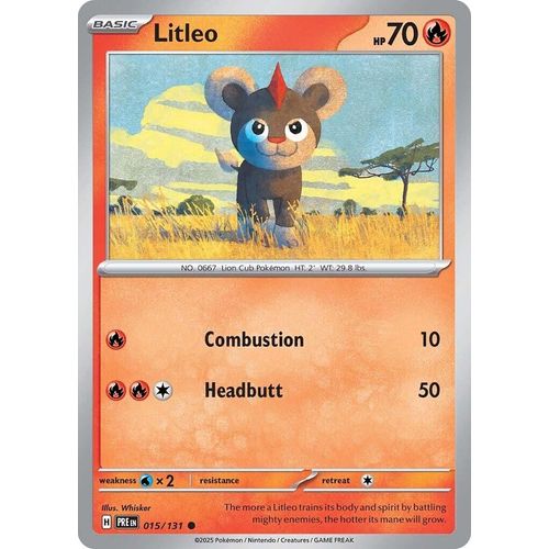 Litleo (015/131) [SV: Prismatic Evolutions]