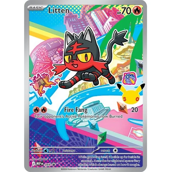 Litten - 044 (044) (ME: Mega Evolution Promo)
