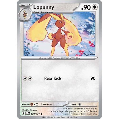 Lopunny (084/131) [SV: Prismatic Evolutions]