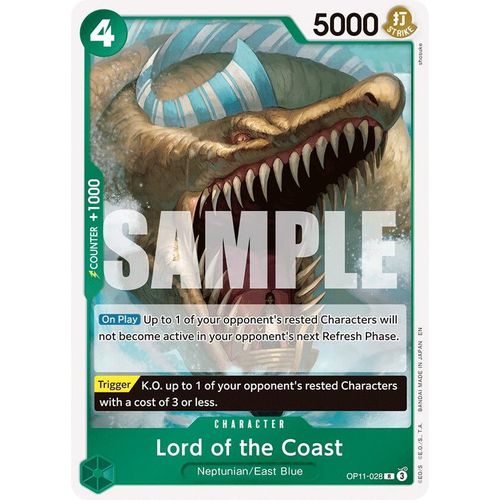 Lord of the Coast (OP11-028) [A Fist of Divine Speed]
