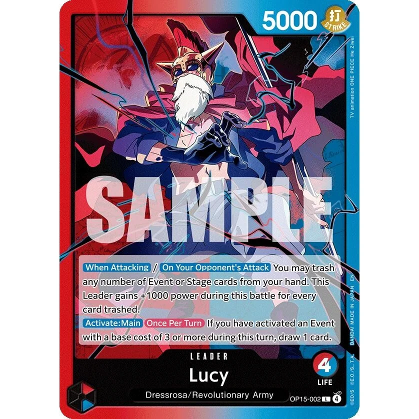Lucy (OP15-002) (Adventure on Kami's Island)