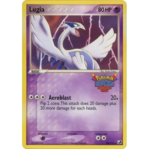 Lugia - 29/115 (Pokemon Rocks America) (029/115) (Miscellaneous Cards & Products)