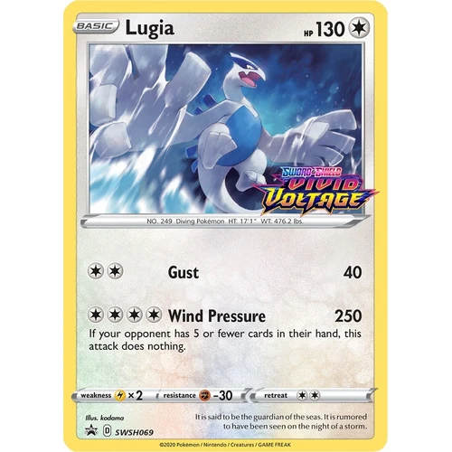 Lugia - SWSH069 (Prerelease) (SWSH069) (SWSH: Sword & Shield Promo Cards)