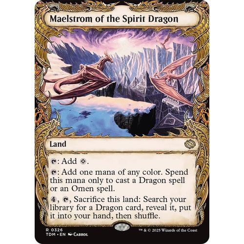 Maelstrom of the Spirit Dragon (Showcase) (326) (Tarkir: Dragonstorm)